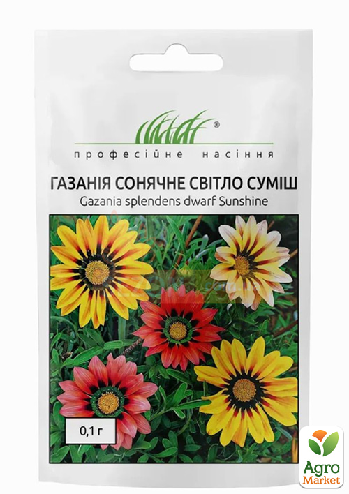 

Газанія Сонячне світло суміш ТМ Професійне насіння 0.1г