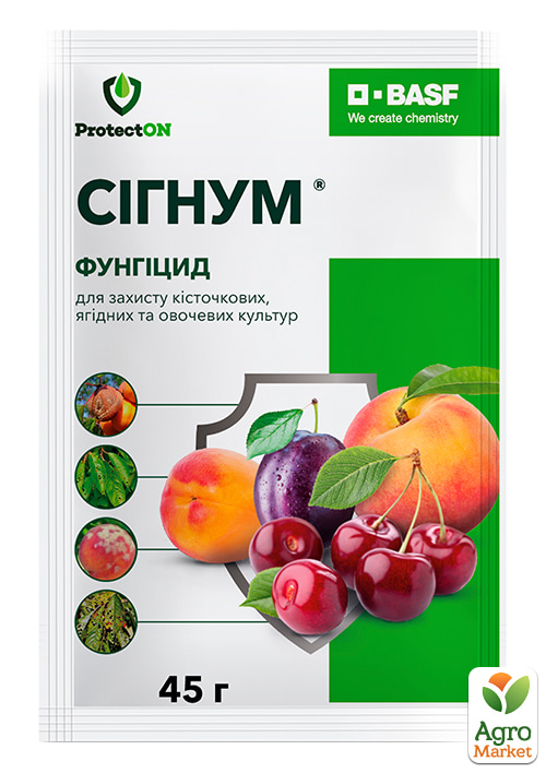 

Фунгіцид Сігнум ТМ ProtectON (BASF) 45г