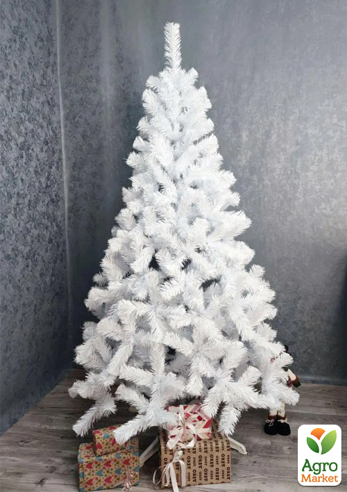 

Новогодняя елка искусственная Сказка Белая высота 150см (мягкая и пушистая) Праздничная красавица!