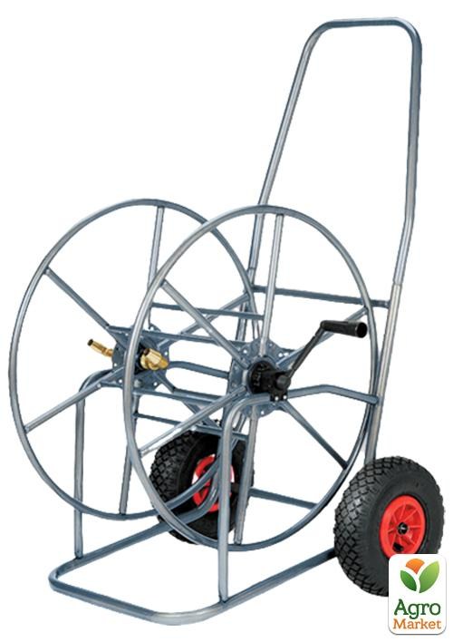 Тележка для шланга 3/4′′ 110м, нержавеющая сталь, PRINOX, Bradas AG4410 ...