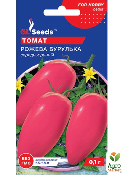 

Томат Рожева бурулька ТМ GL SEEDS 0.1г