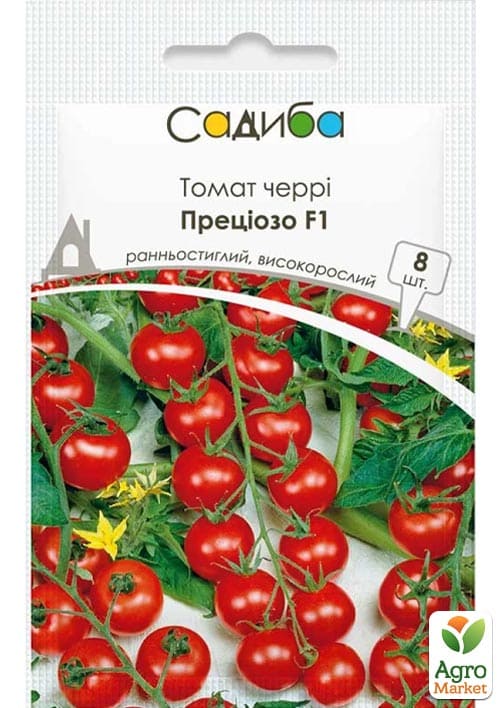 

Томат Преціозо F1 ТМ Садиба центр 8шт