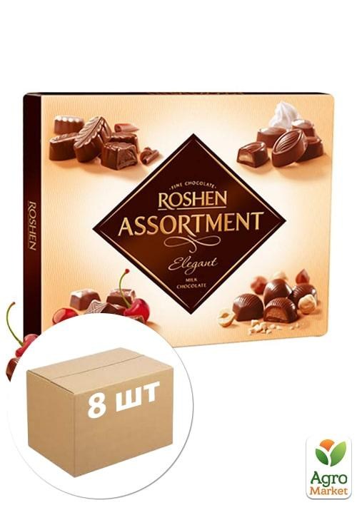 Набор конфет Roshen Premium Pralines, темный шоколад, 348г