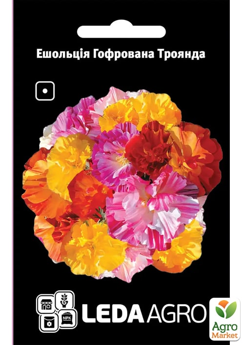 

Эшшольция Гофрированная роза ТМ Leda Agro 0,1г
