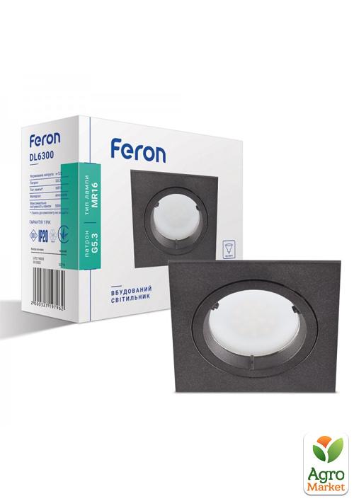 Встраиваемый светильник Feron DL6300 черный (32719)
