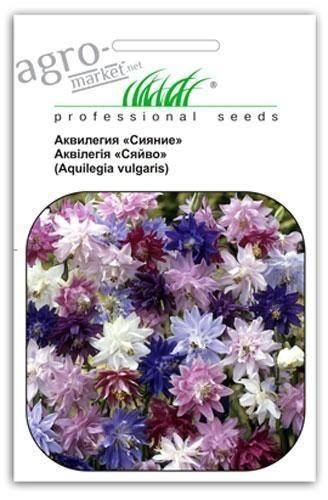 Аквілегія "Сяйво Махрова суміш" ТМ "Hem Zaden" 0.5г