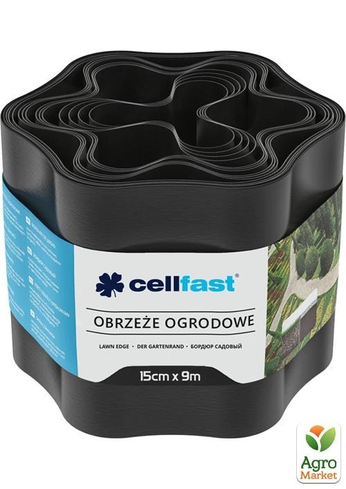 

Бордюр газонный волнистый /черный/ 15 см x 9 м Cellfast (30-032H)