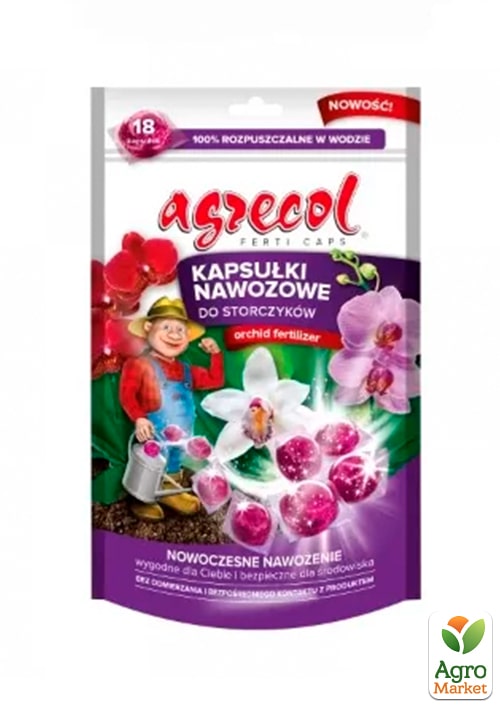 

Удобрение в капсулах для орхидей ТМ Agrecol 18шт