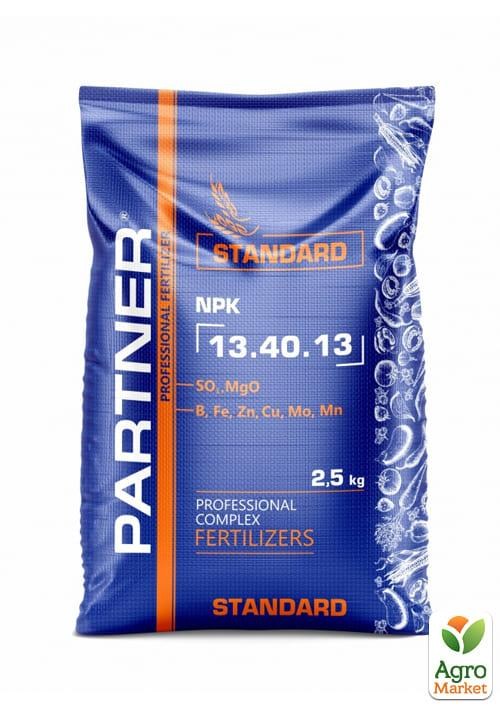 

Комплексное Удобрение NPK STANDARD 13.40.13+S+MG+МЕ ТМ Partner 2.5 кг