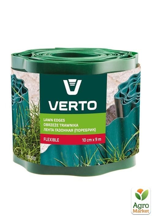 

Лента бордюрная садовая 10 см x 9 м, зеленая ТМ VERTO 15G510