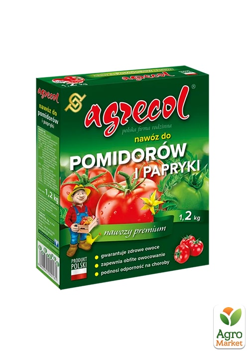 Добриво для помідорів і перцю 10-8-22 ТМ "Agrecol" 1.2кг