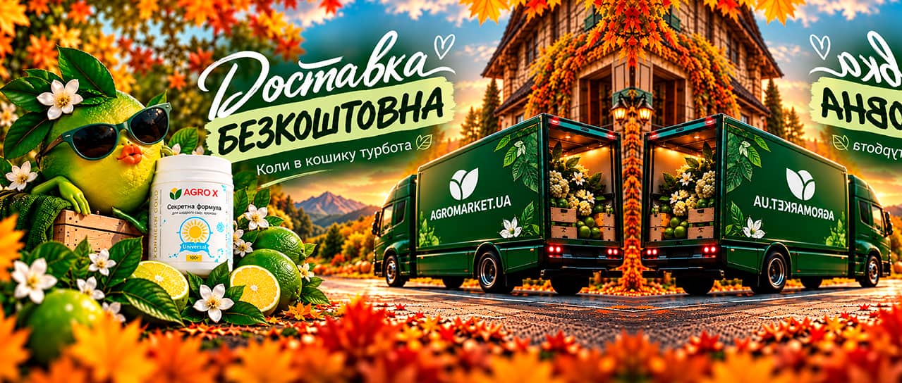 Безкоштовна доставка замовлень