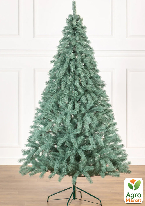 

Новогодняя елка искусственная Буковельская голубая высота 180см (премиум класа, пышная, зеленая) Праздничная красавица!