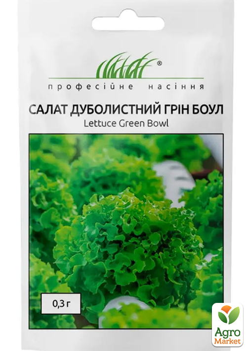 

Салат дуболистний Грін Боул ТМ Професійне насіння 0,3г