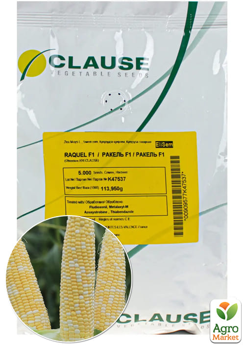 

Кукуруза Ракель F1 ТМ Clause 5000шт