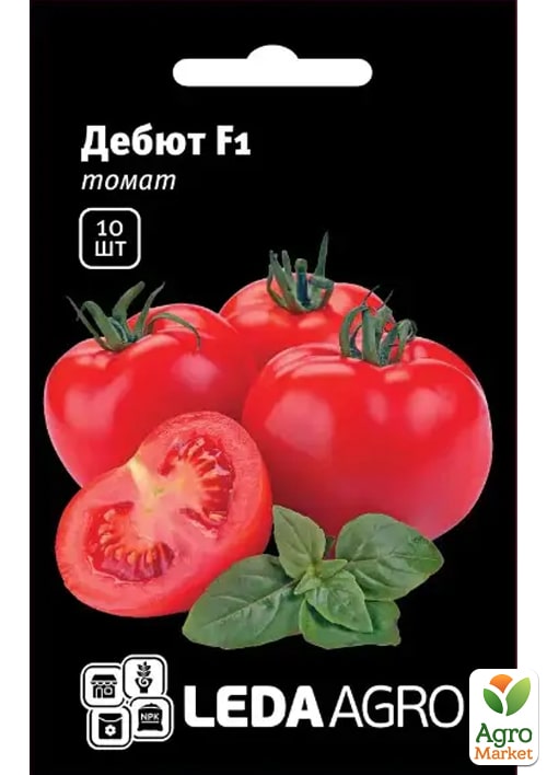 

Томат Дебют F1 ТМ Leda Agro 10шт