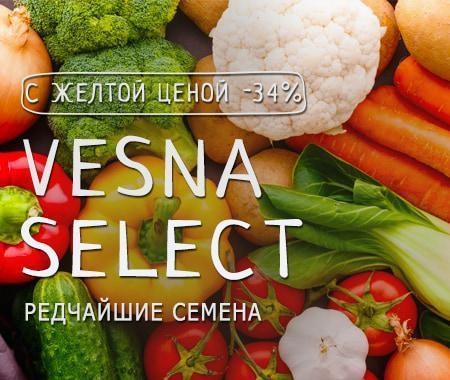 Акция! Желтая цена в Agro-Market.ua -34% на весь раздел Vesna Select Акция! Желтая цена в Agro-Market.ua -34% на весь раздел Vesna Select