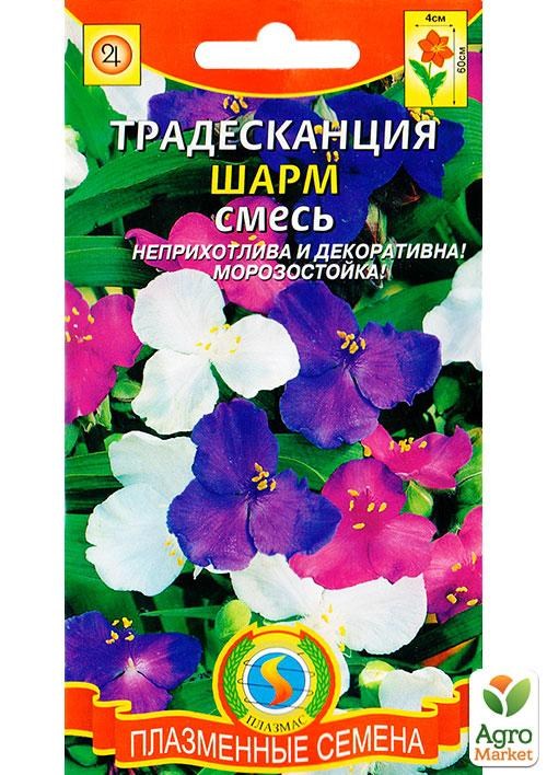 Традесканция "Шарм" смесь ТМ "Плазменные семена" 5шт NEW
