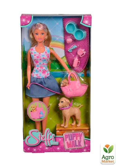 

Кукольный набор Штеффи Прогулка семейки любимцев с аксессуарами, 3+ Simba Toys