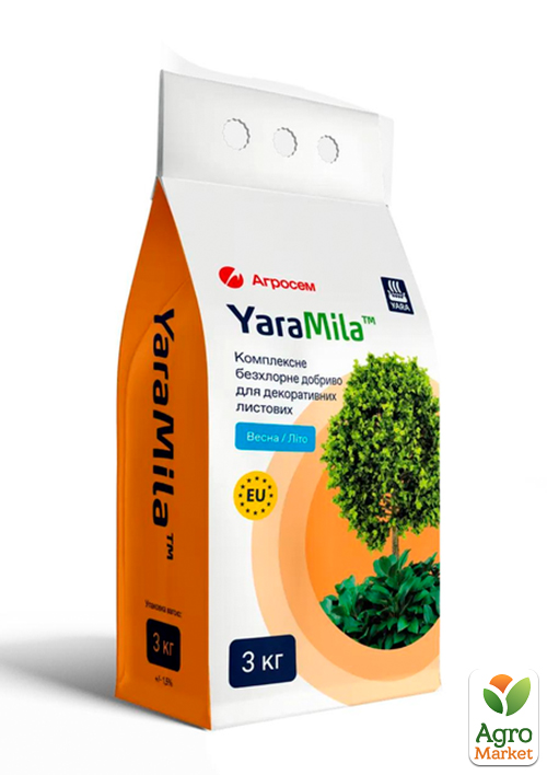 

Добриво для декоративно-листяних, весна-літо ТМ YaraMila 3кг
