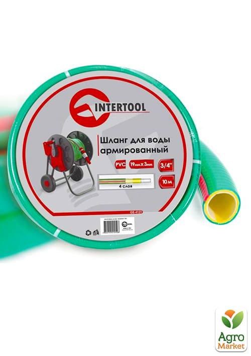 

Шланг для воды 4-х слойный 3/4", 10 м, армированный, PVC INTERTOOL GE-4121