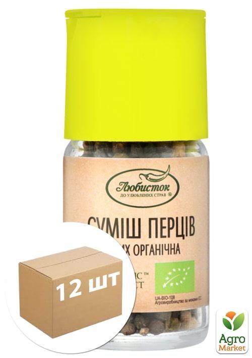 Смесь перцев (целые) стеклобанка ТМ "ORGANIC" 34г упаковка 12шт