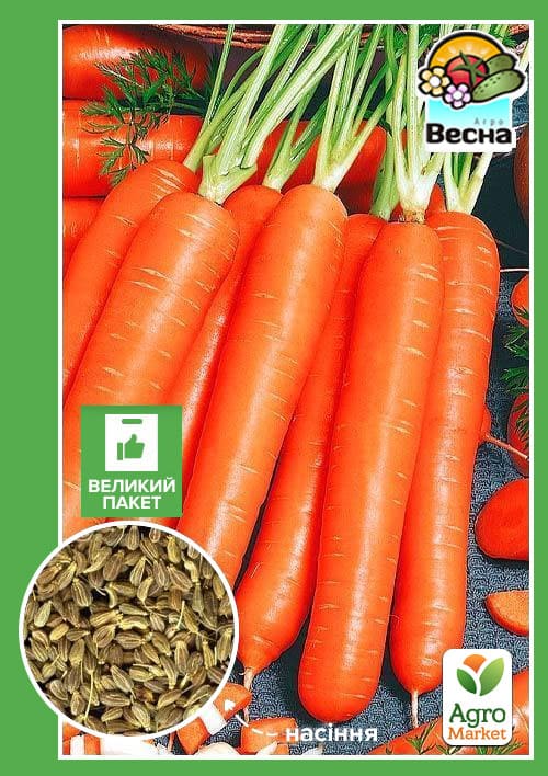 

Морковь Мармеладка (Большой пакет) ТМ Весна 7г