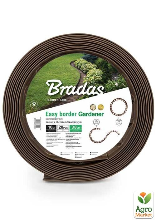 

Бордюр газонный, 10м, набор с колышками, ТМ Bradas OBEB3810SET