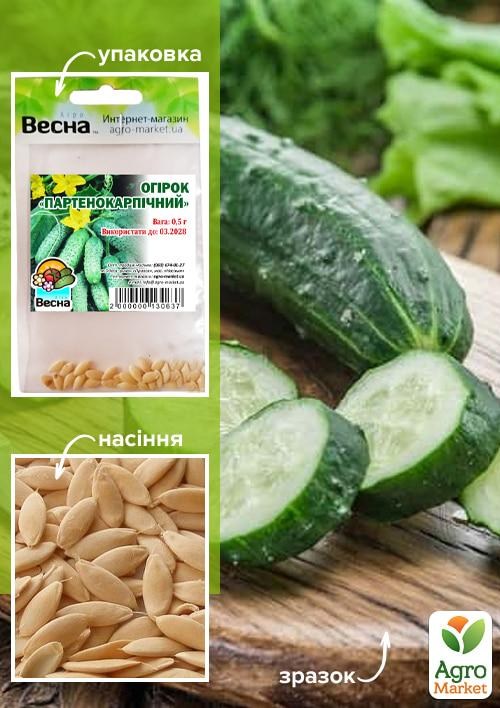 

Огурец Партенокарпический (Зипер) ТМ Весна 0.5г