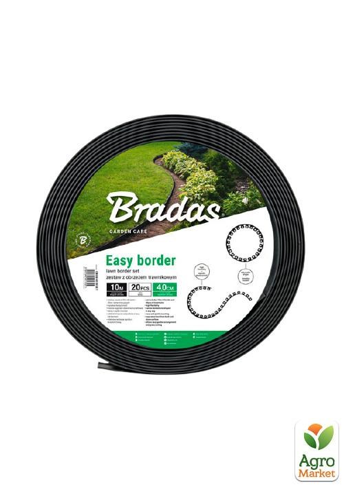 

Бордюр газонный с колышками, EASY BORDER SET, 40мм, ТМ Bradas OBEB4010SET