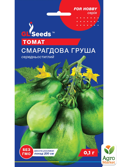 

Томат Изумрудная груша ТМ GL SEEDS 0.1г