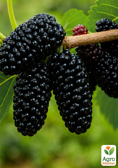 

Шовковиця Галіція (літній сорт, середній термін дозрівання)