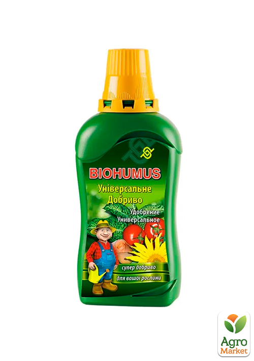 

Добриво BIOHUMUS універсальне (біогумус) 0,5-0-0,5 ТМ Agrecol 350мл