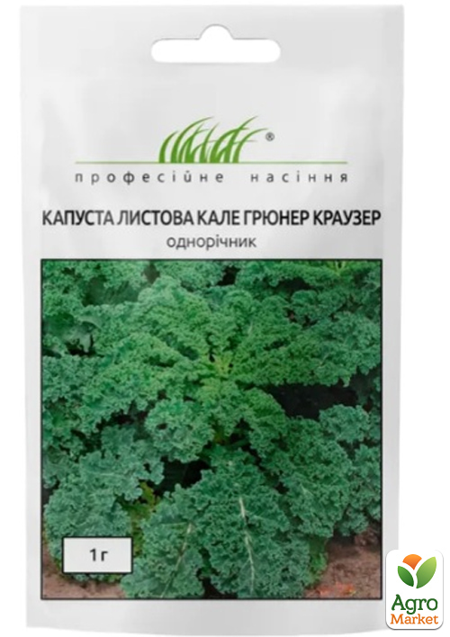

Капуста листовая Грюнер Краузер ТМ Профессиональные семена 1г