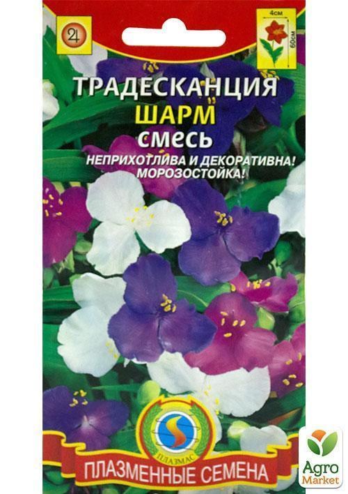 Традесканция "Шарм" смесь ТМ "Плазменные семена" 5шт