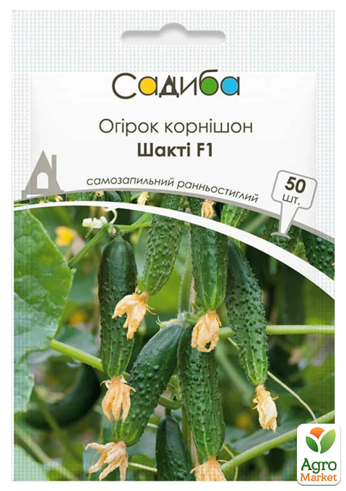

Огірок Шакті F1 ТМ Садиба центр 50шт