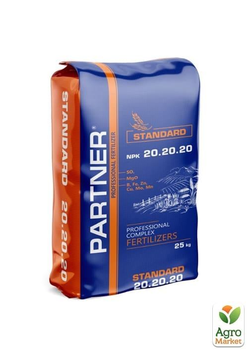 

Комплексное Удобрение NPK STANDARD 20.20.20+S+MG+ME ТМ Partner 25 кг