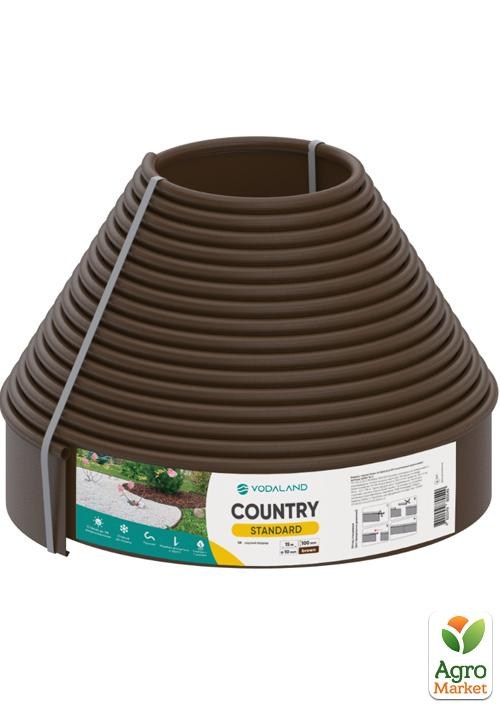 

Бордюр садовый пластиковый Country Standard H100 15м коричневый (82952-15-BN)