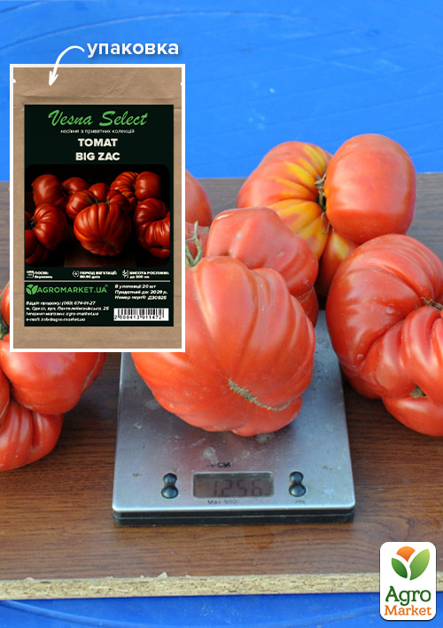 Томат "Big Zac" ТМ "Vesna Select" 20шт