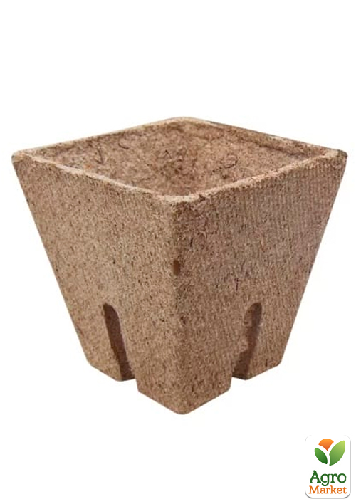

Торф'яний стакан 6x6см. (квадрат із розрізом) ТМ Jiffy 1шт.