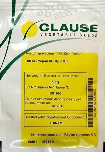 

Укроп Дилл ТМ Clause 50г