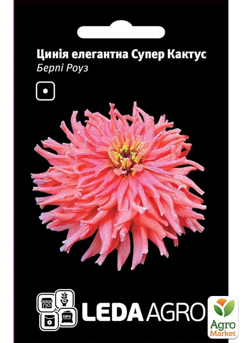 

Циния Берпи Роуз ТМ Leda Agro 0,3г