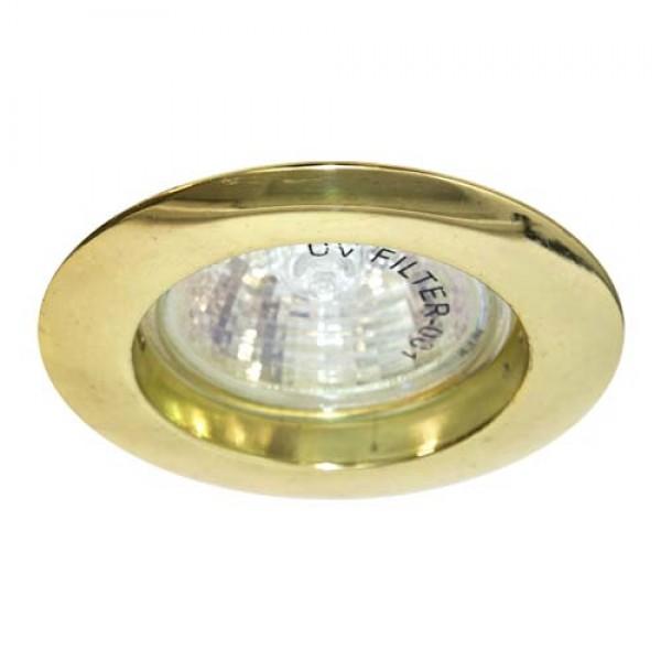 Встраиваемый светильник Feron DL307 золото (15010)