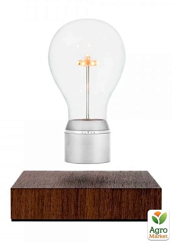 Левитирующая лампа Flyte Manhattan, орех, хромированный патрон 12.6х12.6х3 см (01-MAN-MUL-V3-0)