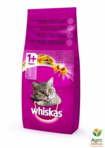 Корм для взрослых кошек Whiskas с тунцом 14кг