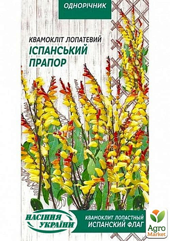 Квамоклит "Испанский флаг" ТМ "Семена Украины" 0.25г