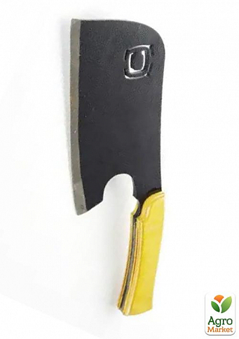 Нож-тесак туристический разделочный цельнометаллический с деревянной ручкой  750г СИЛА (960322) купить почтой в Одессе, Киеве, Украине | Agro-Market