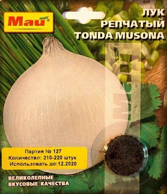 Лук "Tonda Musona" ТМ "Май" 210-220шт