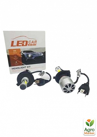 Комплект автомобильных светодиодных ламп головного света Headlight kit H4 