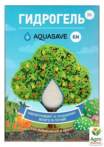 Гидрогель "KM" ТМ "Aquasave" 30г